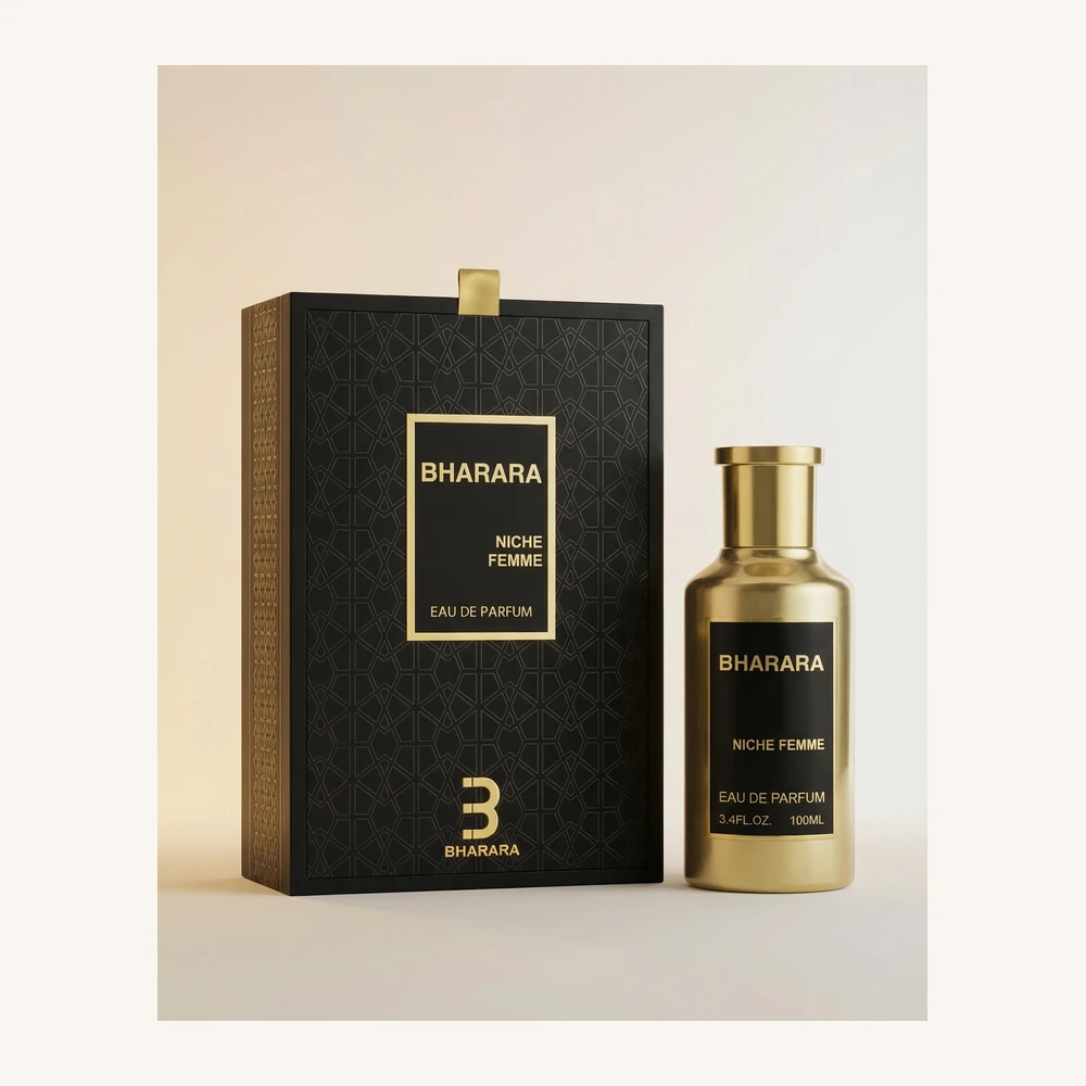 Presentación de Niche Femme · Femme · Bharara · 100 ml