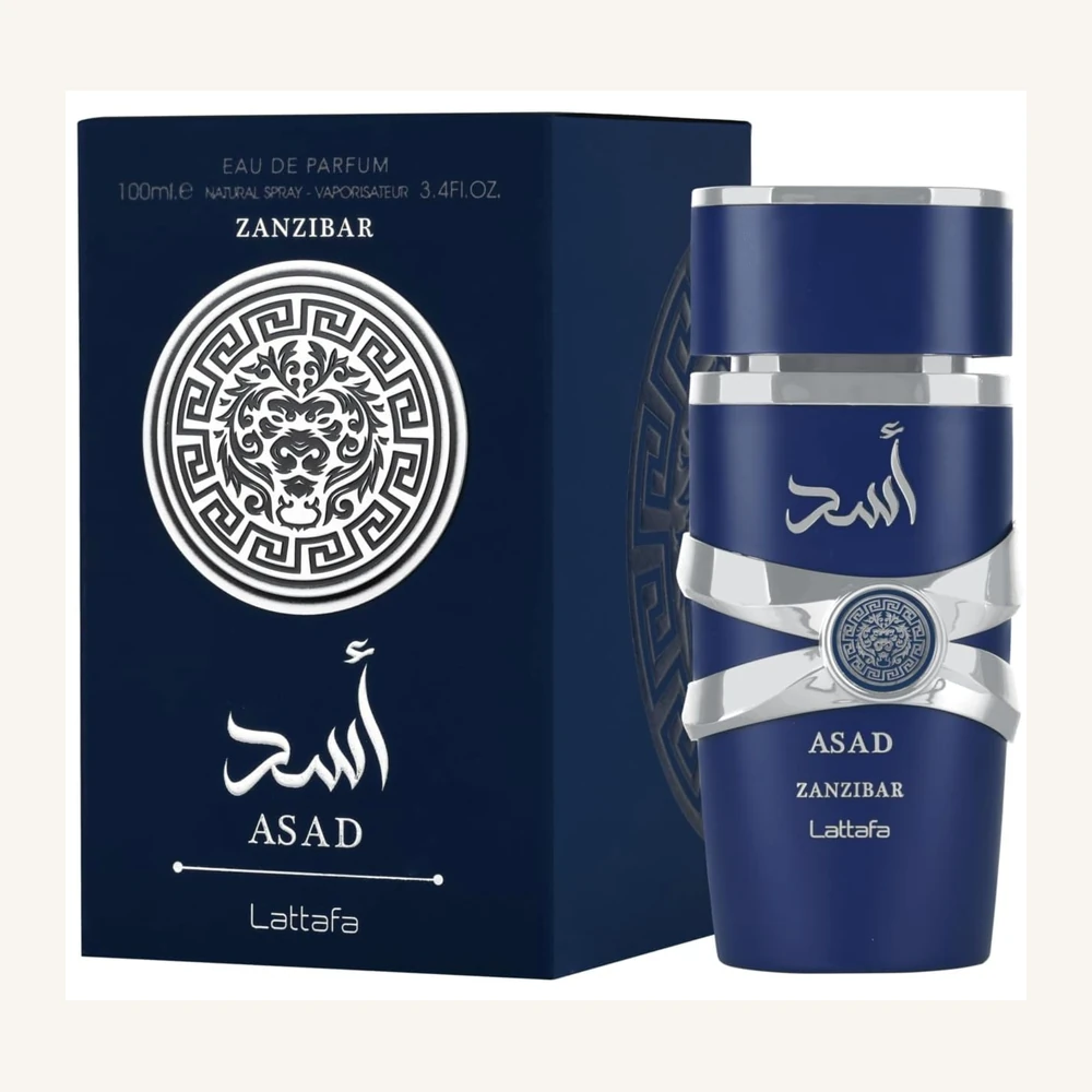 Presentación de Asad Zanzibar · Lattafa · 100 ml