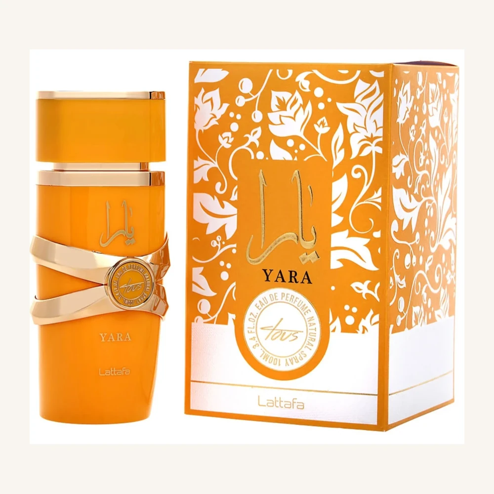 Presentación de Yara Tous · Lattafa · 100 ml