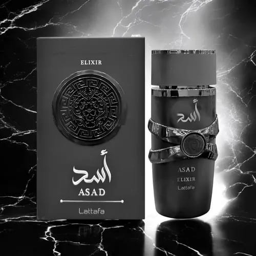 Presentación de Asad Elixir · Lattafa · Lattafa · 100 ml