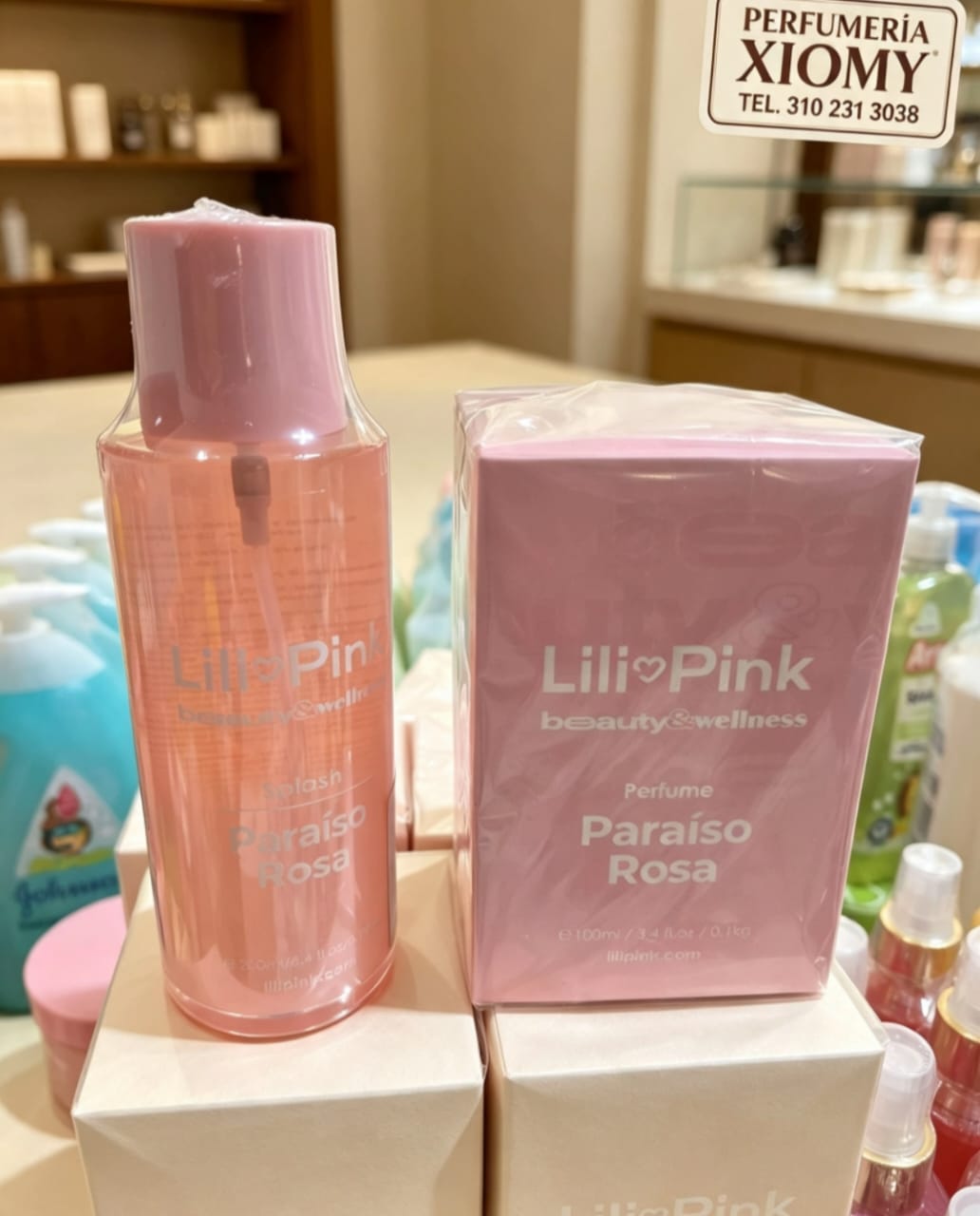 Presentación de Lili Pink Paraíso Rosa