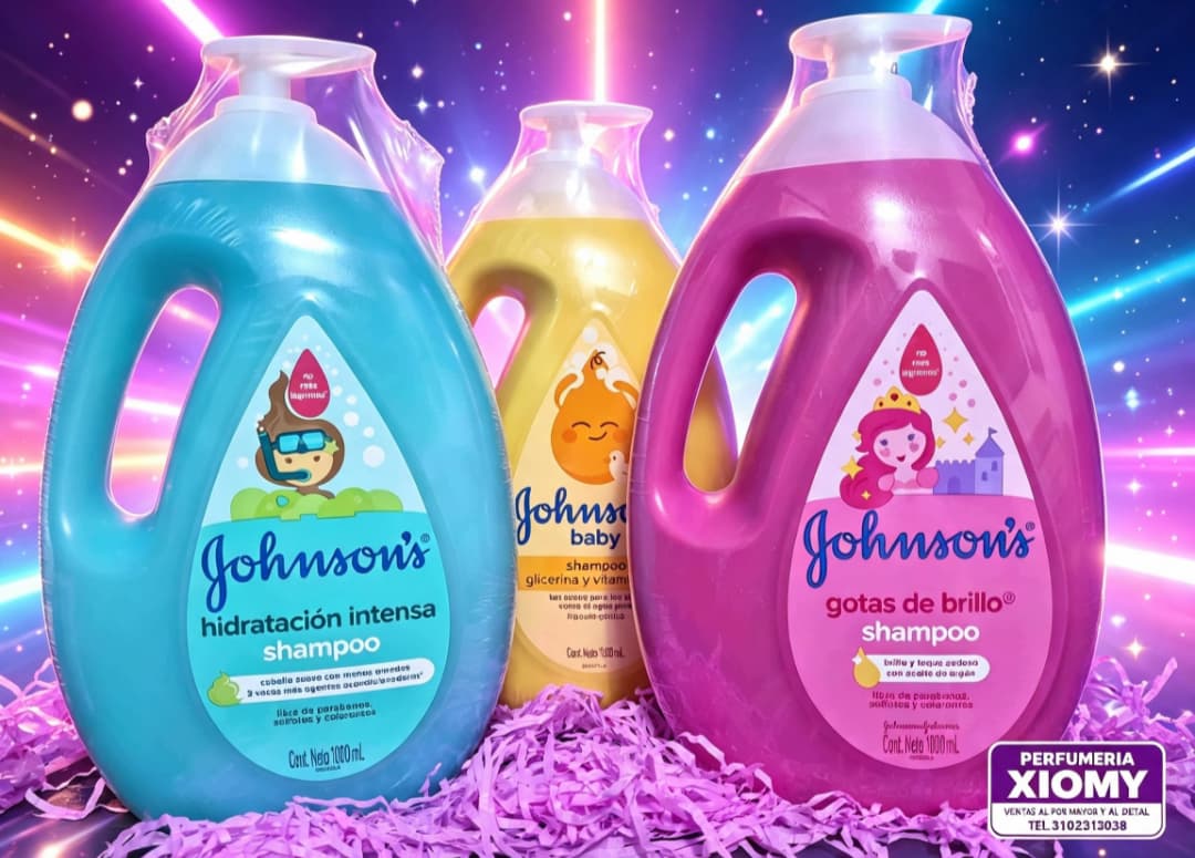Presentación de Shampoo Johnsons